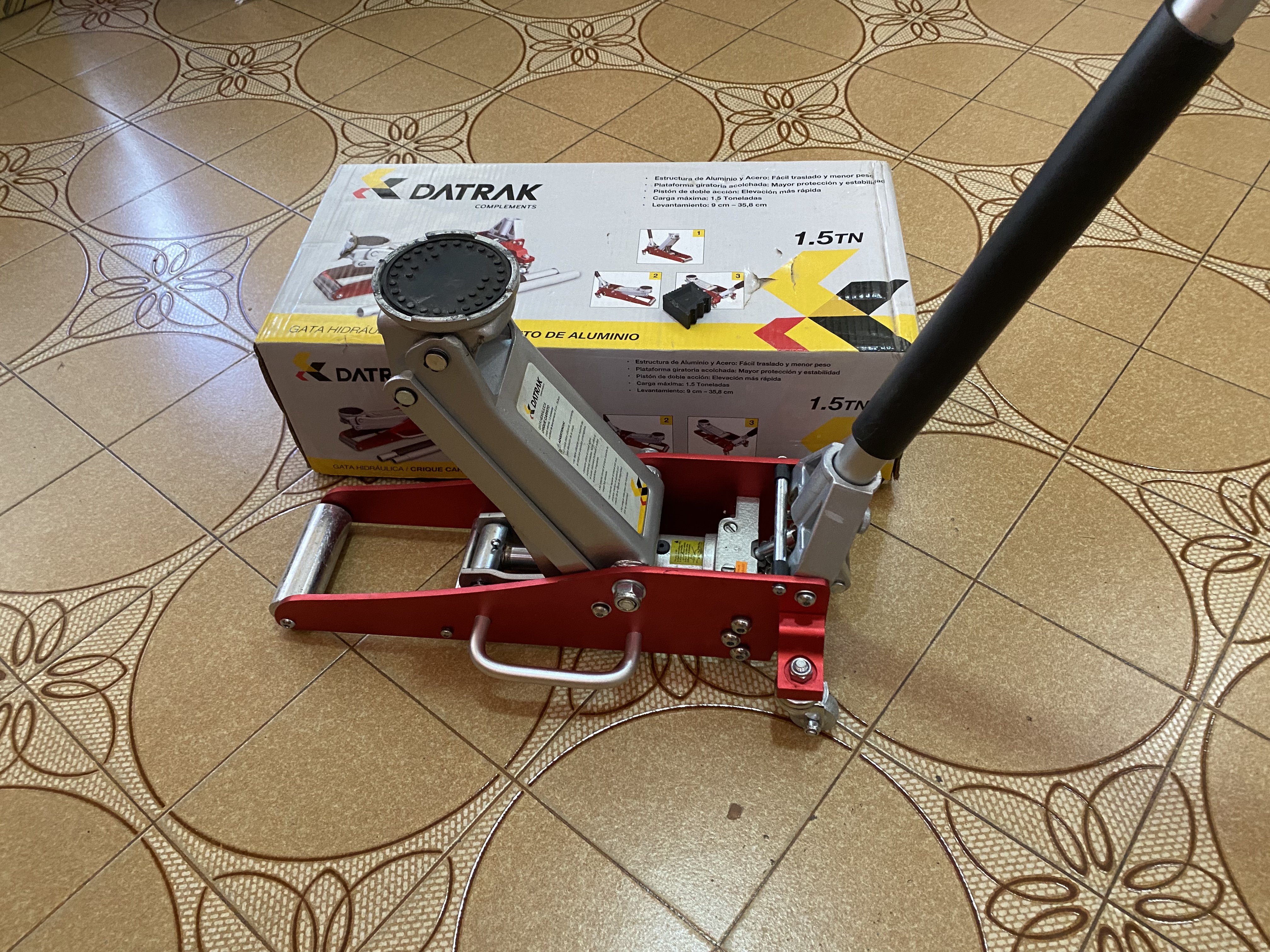 imagen de producto VENDIDO - Crique carrito bajo. Aluminio 1.5tn